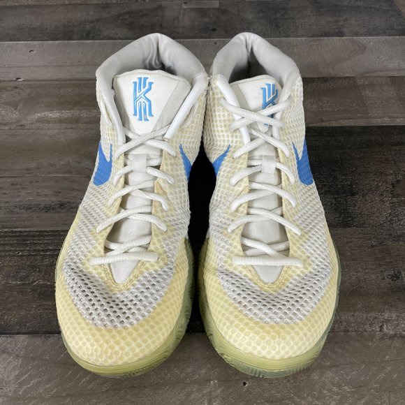 Nike Kyrie 1 iD White & Blue Basketball Shoes 747423-991 - Picture 4 of 12